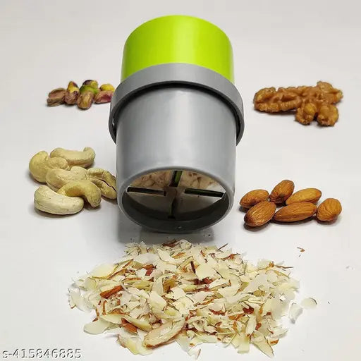 Dry Fruit Cutter & Slicer, Dryfruit Choppers for Kitchen, Dry Fruit Slicer for Kitchen gadgets Almond Slicer Cutter Dryfruit Cutter (Dry Fruits Cutter) - Plastic, Multicolor