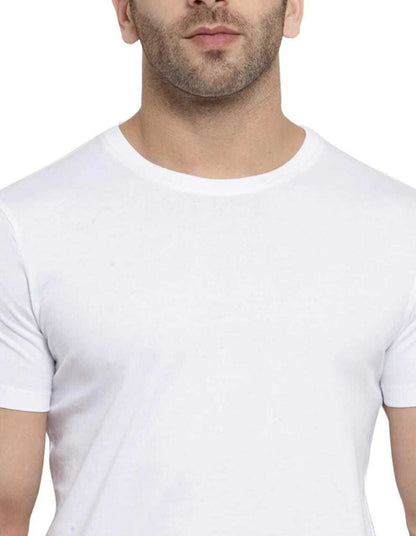 Best Selling Roundneck Half Sleeve Solid T-Shirt_For Summer