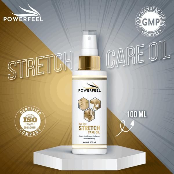 Stretch Marks Oil to Reduce Stretch Marks of Body, Belly, Thighs, Uneven Skin Tone, Firming, Nourishment For Woman