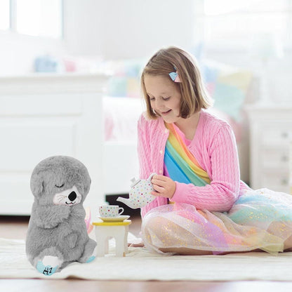 Breathing Teddy Bear with Soothing Music, Comfort Plush