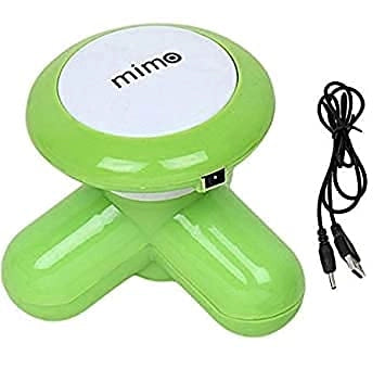 USB Portable Full Body Vibration Mimo Mini Massager (Multicolor)